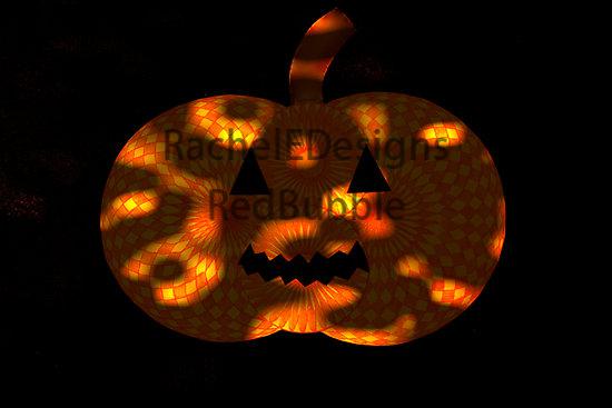 RedBubble cards/posters: Halloween Pumpkin