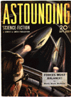 Astounding Science Fiction - tidningsomslag